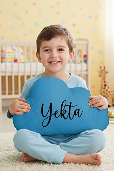 Miomundo Bebek & Çocuk Odası Bulut Dekoratif Yastık Uyku Arkadaşı Isimli