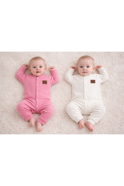 OMY 2'Lİ %100 PAMUK FİTİLLİ 3-6-9 AY TULUM&HASTANE ÇIKIŞI YENİDOĞAN TULUM EXT...