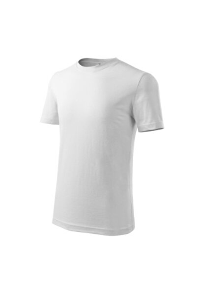 Malfini Tricou pentru copii, Classic New 135, Alb 110 cm/4 ani