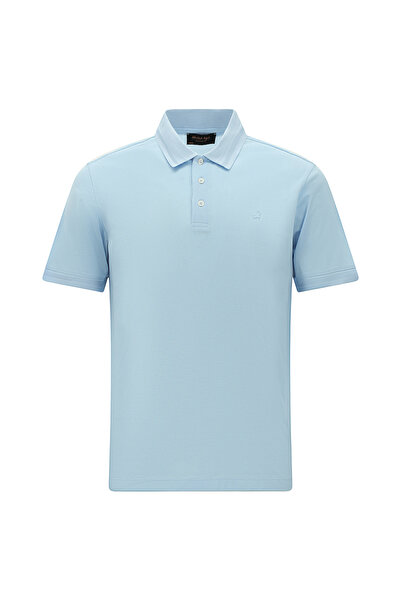 Abdullah Kiğılı Сlim Fit, вузький крій, вишивка, мерсеризована бавовна, поло ...