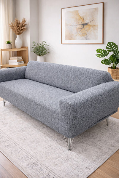 uzhanem غطاء مقعد. غطاء مقعد مطاطي غير قابل للانزلاق لسرير أريكة ثلاثة أشخاص