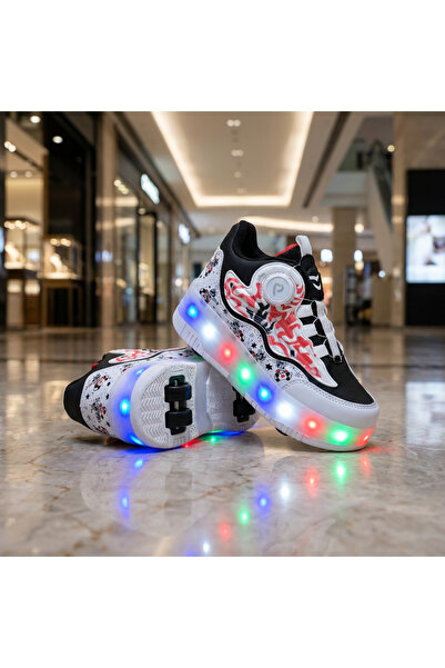 ROCKY Çocuk Patenli Işıklı Spor Ayakkabı & Yürüyüş Ayakkabısı & Sneakers