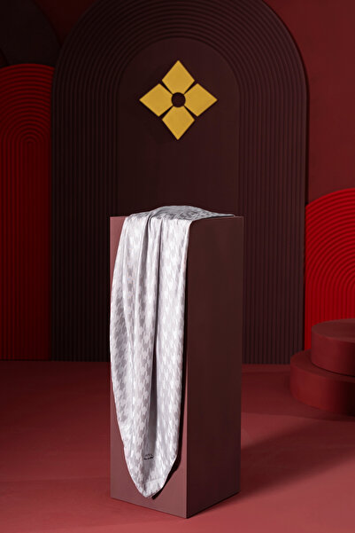 JAWEL Hijab Jacquard Women's Scarf - Houndstooth 1