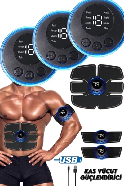 Nordmende Smart Fitness Abs Vücut Geliştirici Beyaz, Sağlıklı ve Etkili Karın...