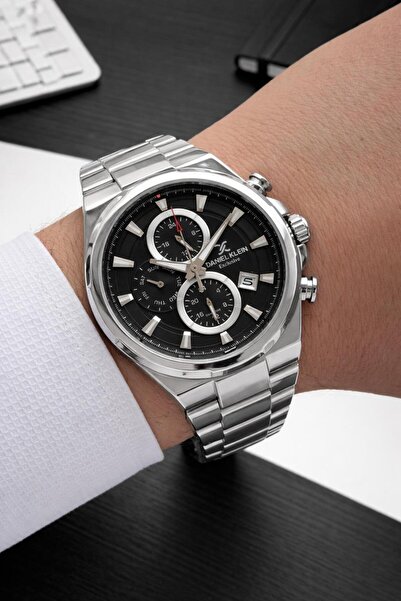 Daniel Klein Çelik Kordon İç Fonksiyonları Aktif Nişan Ve Damat İçin Erkek Ko...