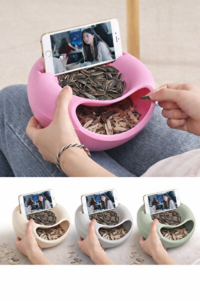 Hayveys home وعاء الوجبات الخفيفة مع الحجرة - A37