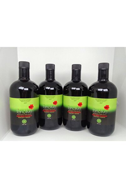 FENOLIVE 4'lü Fenolive (500+) / 750 ml Ultra Yüksek Polifenollü Zeytinyağı
