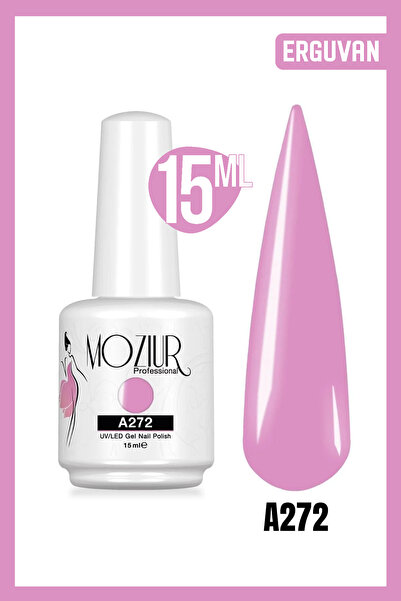 MOZIUR Kalıcı Oje Uv Led A272 (MOR SERİSİ) 15ml