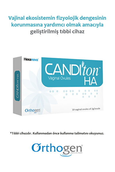 Orthogen Canditon Vajinal 10'lu Ovül