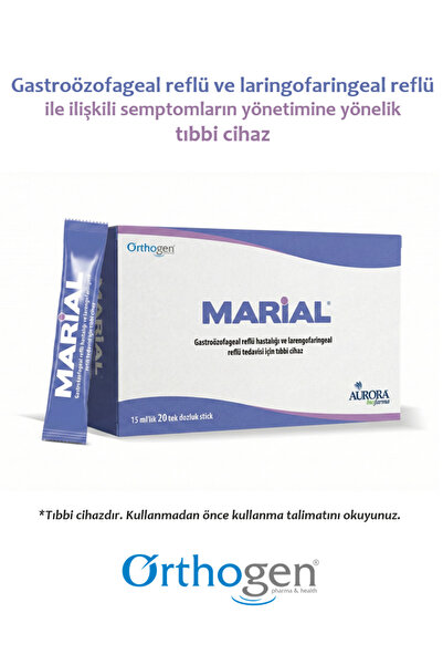 Orthogen Marial Oral Jel Stick 15 ml x 10 Adet | Oral Kullanıma Yönelik Jel S...
