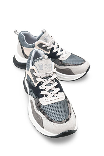 Solo Bag Women's Lace-Up High-Sole Sneaker Sports Shoes