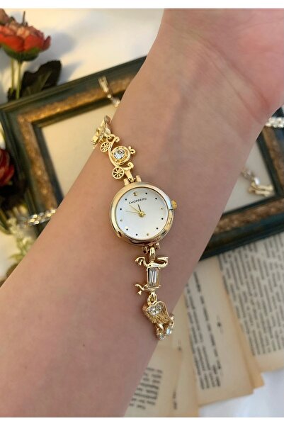 Choppers Fayton Melek Kanat Özel Tasarım Vintage Saat Ayarlamalı Kordon Hediy...