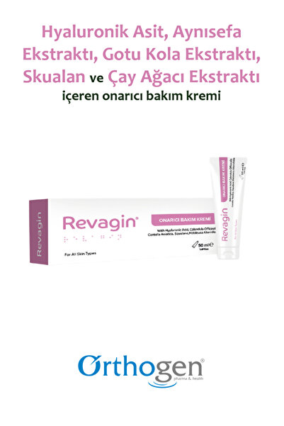 Orthogen Revagin Bakım Kremi 50 ml | Aydınlık ve Dengeli Cilt Görünümüne Yöne...