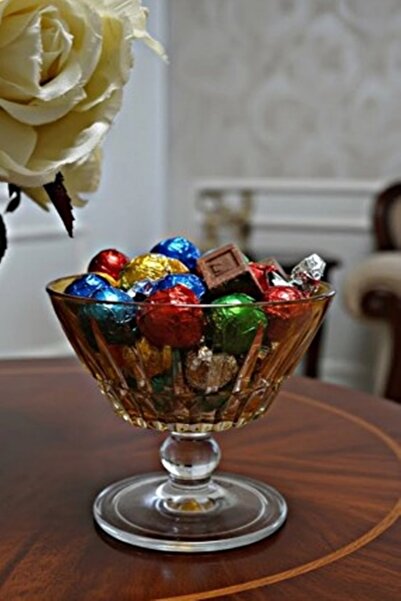 DECOSTYLE وعاء متعدد الأغراض مزخرف بأرجل ملونة من لشبونة - 345 سم مكعب - لتقد...