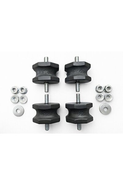 Han-Er Ticaret Klima Dış Ünite Ayağı Bağlantı Takozu Seti – 45x2 | 4’lü Set |...