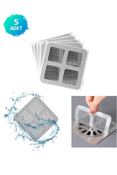 Soillium 5'li Gider Kapağı Böcek Haşere Engelleyici Saç Toplama Filesi Banyo ...