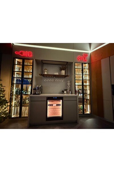 CONQUİSTADOR Elektrikli Humidor-Puro Dolabı - (Parmak izi kilit) -