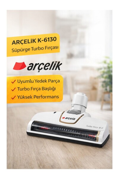 Arçelik K - 6130 Şarjlı Dik Süpürge Emici Başlığı