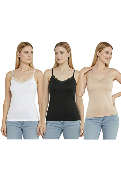 MrrMajestic ΣΕΤ 3 ΤΕΜΑΧΙΩΝ - ΓΥΝΑΙΚΕΙΟ - ΑΘΛΗΤΙΚΟ ΤΟΠ - 95% ΒΑΜΒΑΚΙ - 5% ΛΙΚΡΑ