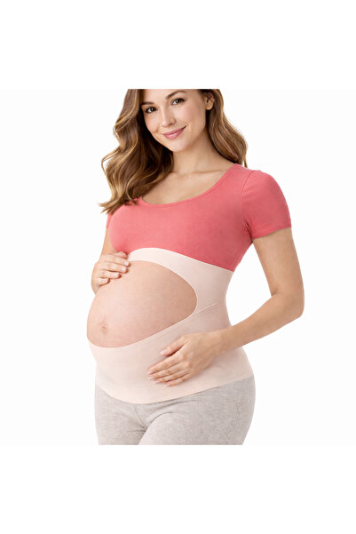BALQRA Centura de maternitate, suport abdominal pentru gravide, sustinere lom...