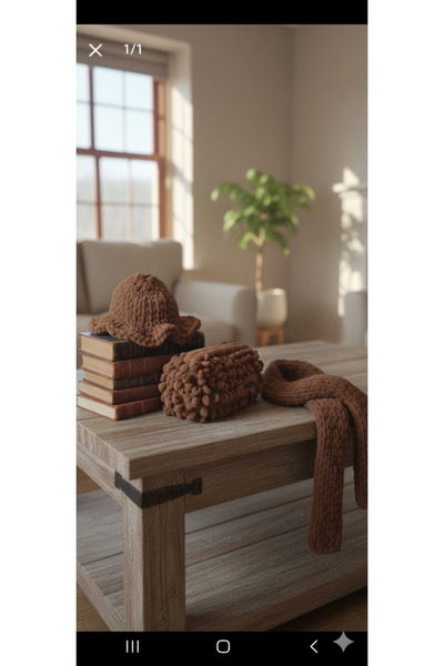 ARTTMACRAME Set de 3 saci puffy atki, maro