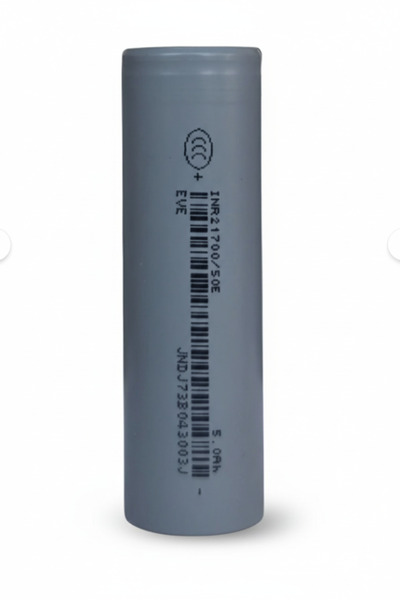 HDA EVE 21700 3.6V 5000 mAh 3C/1C 50E Şarj Edilebilir Li-ion Pil