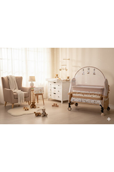 Acr Ciciko Cansın Beşik C-1012-krem