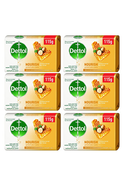 Dettol NOURISH SOAP 6x115gm