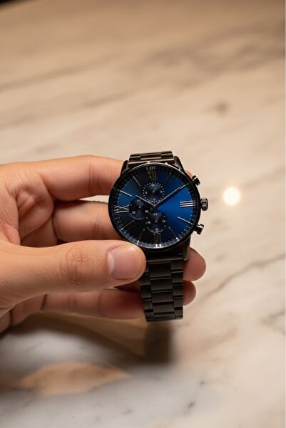 Leerybee Special Boxed Black Metal Cord Men's Wristwatch Gift Birthday Friend...