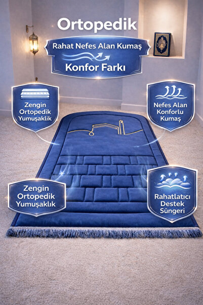 Bripurga Ortopedik Seccade, Süngerli Seccade, Seccade Rahat ve konforlu