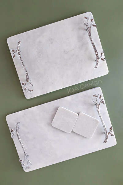 ioadesign Set tavă de logodnă Double Promise / - Tavă de logodnă + Tavă de ca...