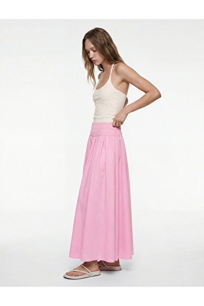 Koton Fusta lungă din bumbac Gipeli A croială