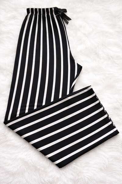 Lady Queen Παντελόνι πιτζάμας από μπαμπού λύκρα και βισκόζη σε μεγάλο μέγεθος