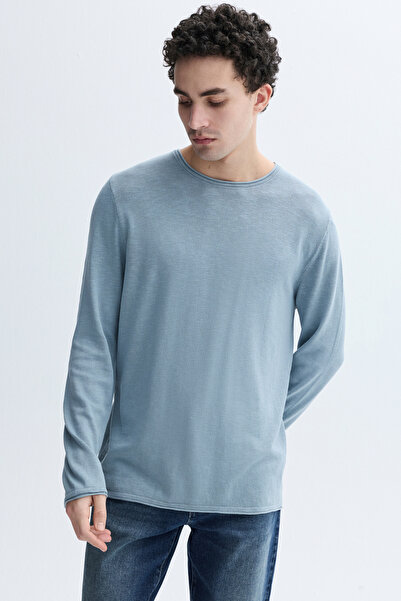 Mudo FLAMLI BİSİKLET YAKA TRİKO KAZAK