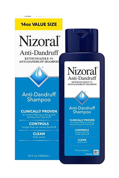 Nizoral asdm ANTI-DANDRUFF SHAMPOO WITH 1% KETOCONAZOLE, FRESH SCENT, 14 FL OZ