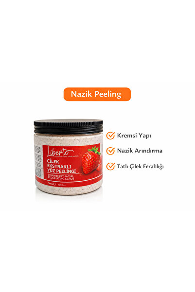 Liberto Yüz Peeling Çilek Extralı