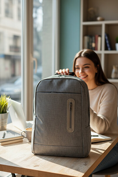 KAFFAA Unisex Backpack with Laptop Compartment - Waterproof