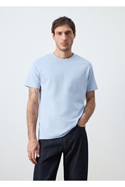 MANGO Man %100 pamuklu dar kesim tişört