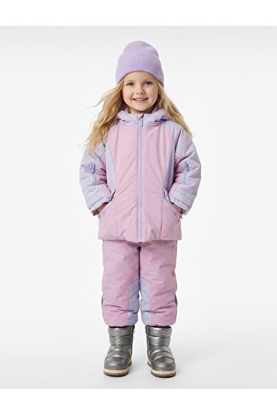 Koton Mânecă lungă, buzunar acoperit, detaliu cu bloc de culoare fermoare, cu...