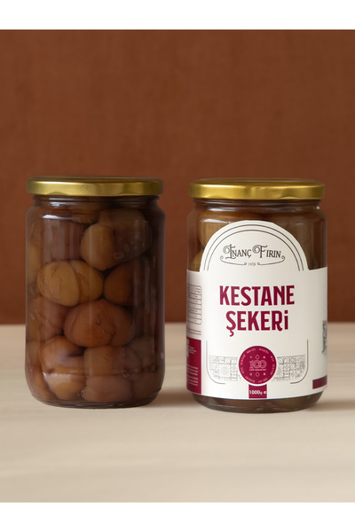 İNANÇ FIRIN İnanç Fırın Kestane Şekeri 1 kg – Geleneksel Bursa Lezzeti, Doğal...