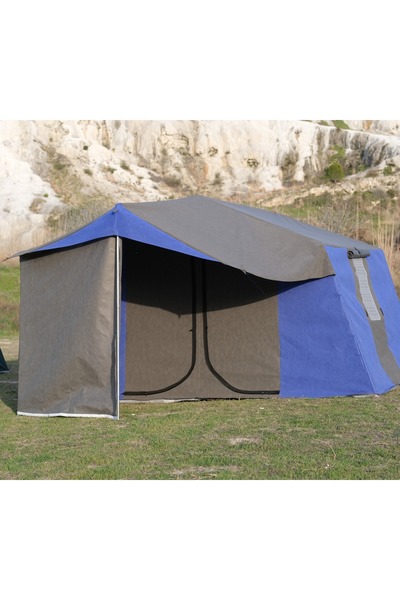 OBA ÇADIR 2 ODA + MUTFAKLI KAMP ÇADIRI * 4-6 KİŞİLİK ( KAPI SİNEKLİKLİ )