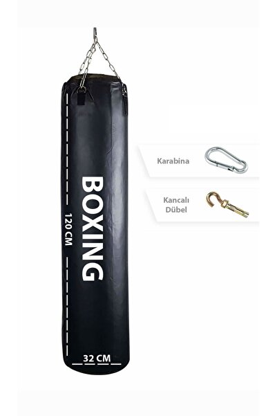 Genel Markalar 100 Cm - Kum Ve Boks Torbası 100x30 Cm Dolu Ve Boks Bandajı 25...