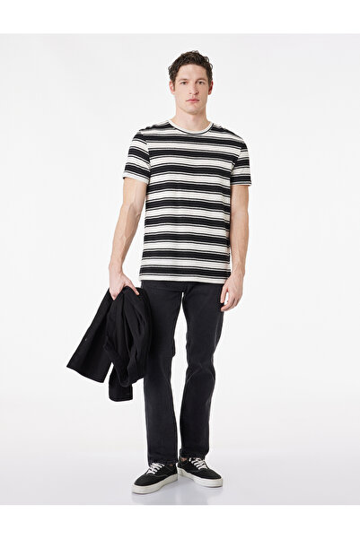 Koton Pamuklu Normal Bel Straight Fit Jean Pantolon - Mark Jean