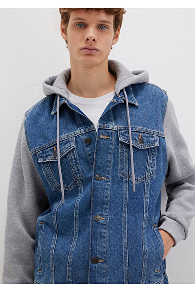 Mavi Lenny 90er Jahre Vintage Indigo Jeansjacke 0112735-90399