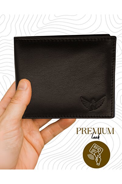 JİLDAAN by Namat Bi-Fold Genuine Handcrafted Leather Wallet for Men with RFID...