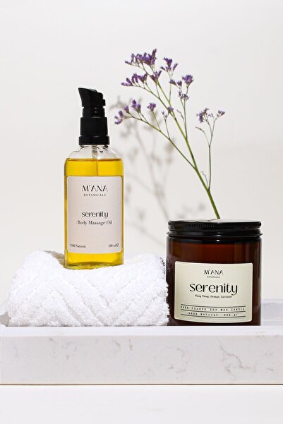 MANA BOTANICALS Serenity Rahatlatıcı Vücut Masaj Yağı