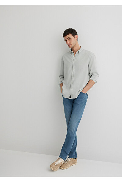 Mavi Jake Premium Indigo Blue Jean kalhoty - Blue Misty 0042287839