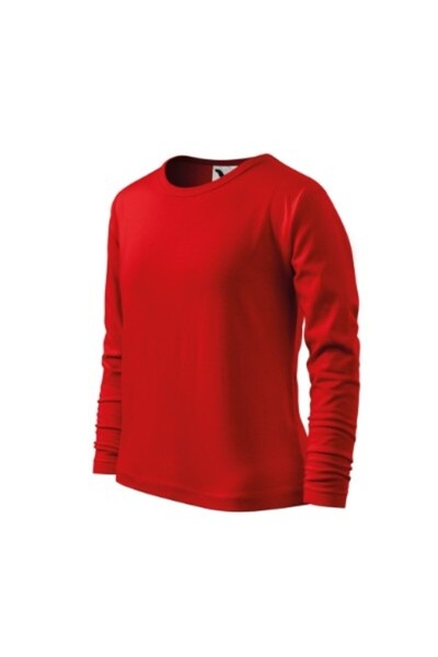 Malfini Tricou pentru copii, Fit-T LS 121, roșu 134 cm/8 ani