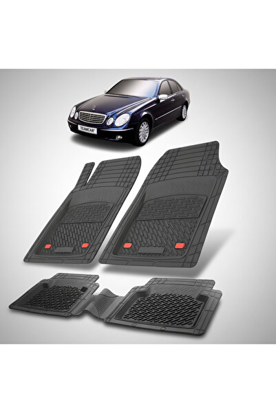 TEAMCAR Covorașe auto tip tavă pentru Mercedes-Benz Clasa E W211 (2002–2009) ...
