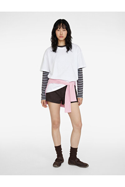 Koton Βαμβακερό μπλουζάκι με στάμπα αρκουδάκι και κοντό μανίκι